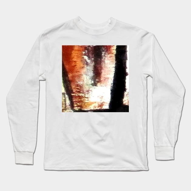 Digital Abstract N10. Long Sleeve T-Shirt by cjkell